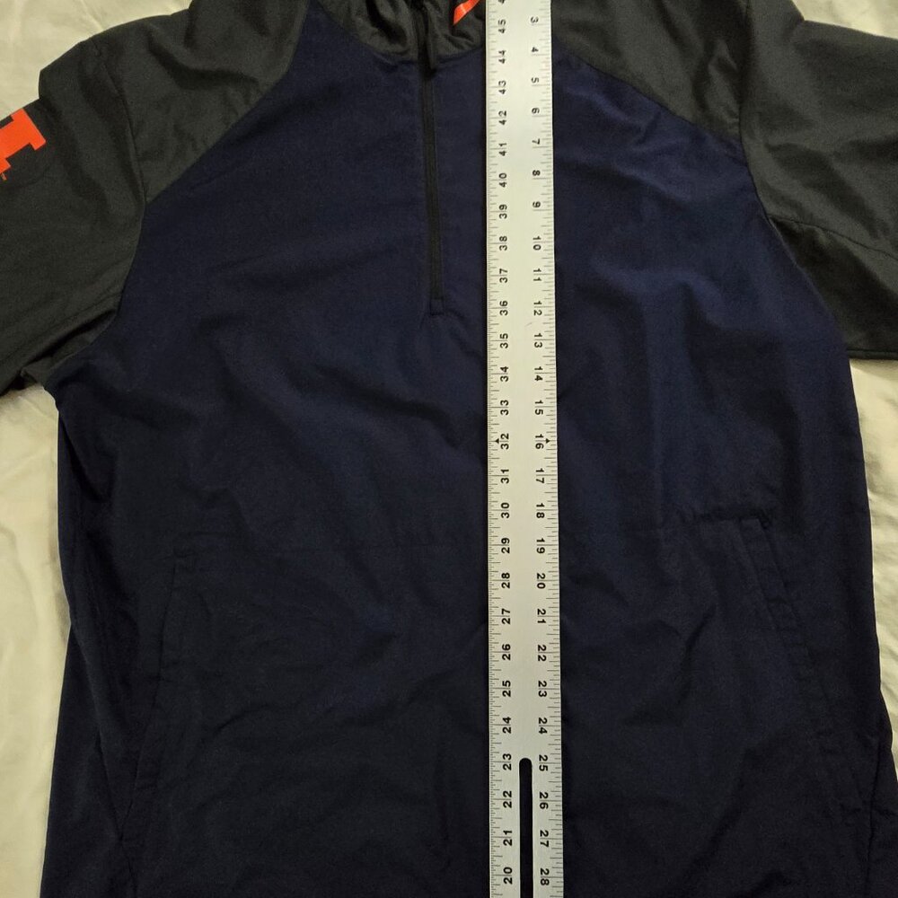Nike Illinois Fighting Illini Men's Short Sleeve Windbreaker Large - Picture 5 of 8